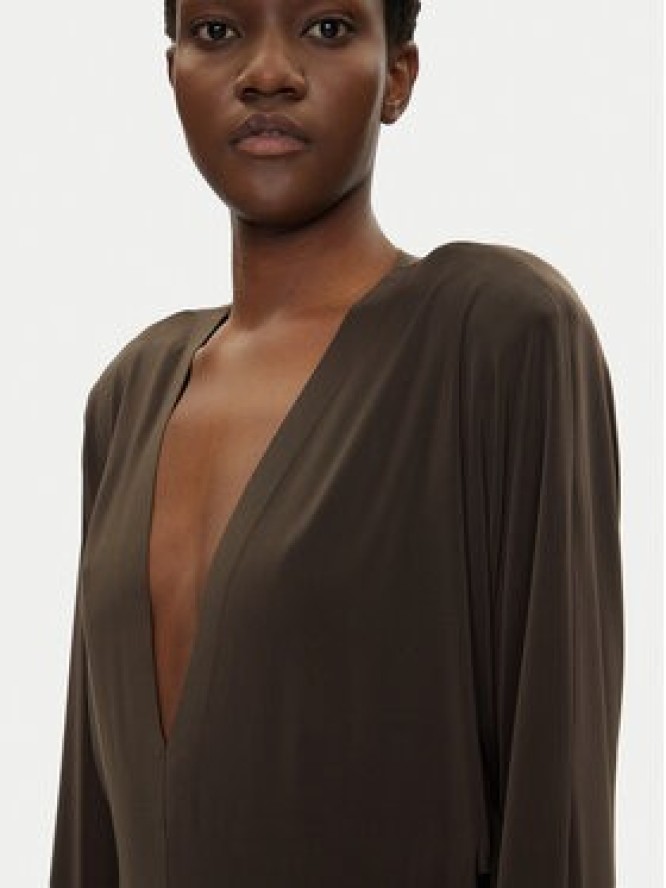 NORMA KAMALI Kombinezon KK424JPLG63823 Brązowy Regular Fit