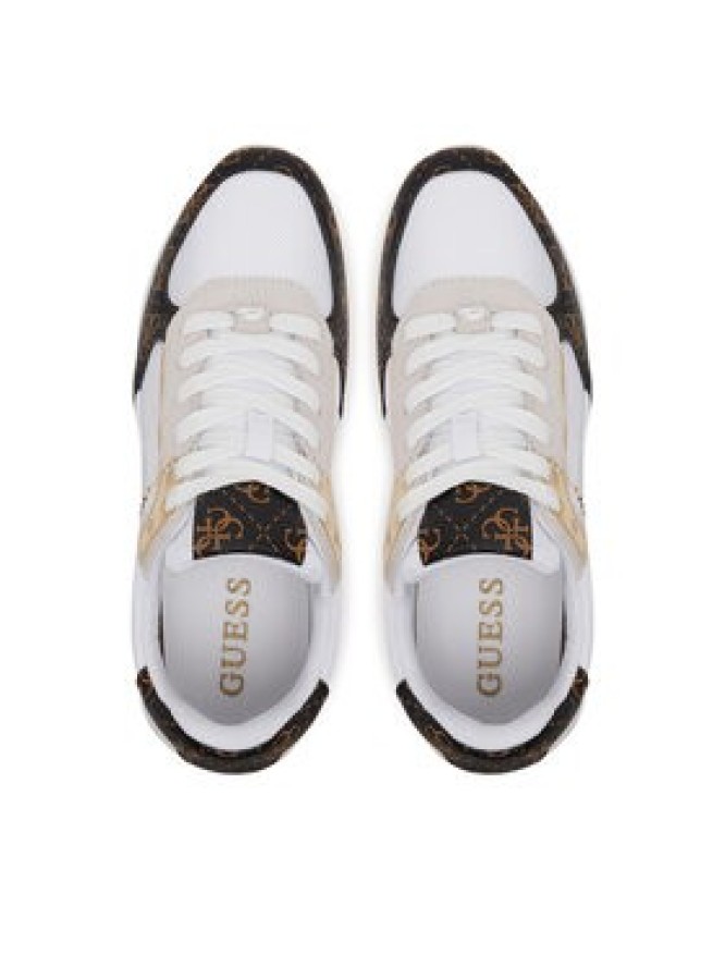 Guess Sneakersy FLPEG3 FAL12 Biały