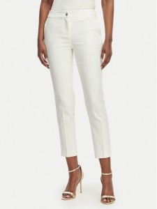 Morgan Spodnie materiałowe 222-PLIME.F Biały Regular Fit