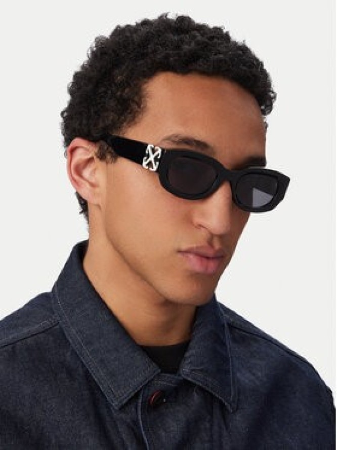 Off-White Okulary przeciwsłoneczne OERI14E Czarny