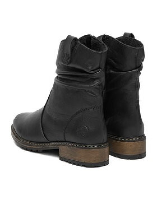 Rieker Botki Z6883-00 Czarny