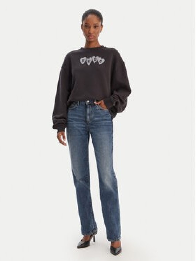 HUGO Bluza Deroxina 50555824 Czarny Regular Fit