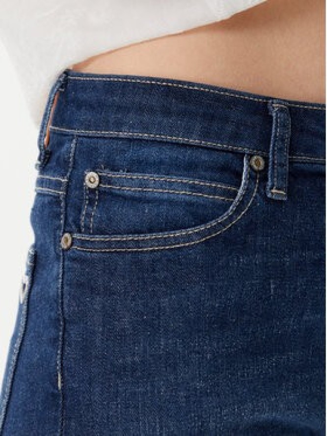 Please Jeansy P66MBQ2CAZ Granatowy Regular Fit