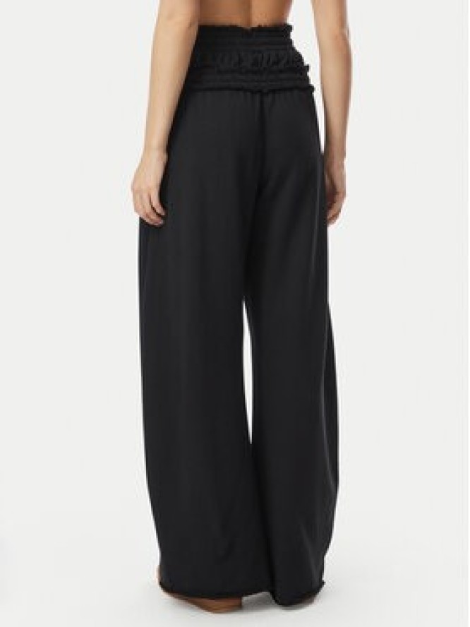 adidas Spodnie dresowe Sst Double Waisted KS9235 Czarny Relaxed Fit