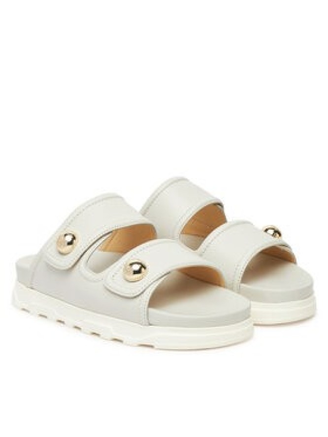 Furla Klapki Sfera YJ54SFE Y62000 1704S Écru