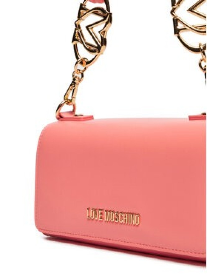 LOVE MOSCHINO Torebka JC4051PP1MLF0464 Koralowy