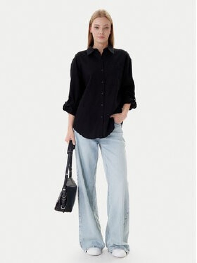 Calvin Klein Jeans Koszula LV044E195G Czarny Regular Fit