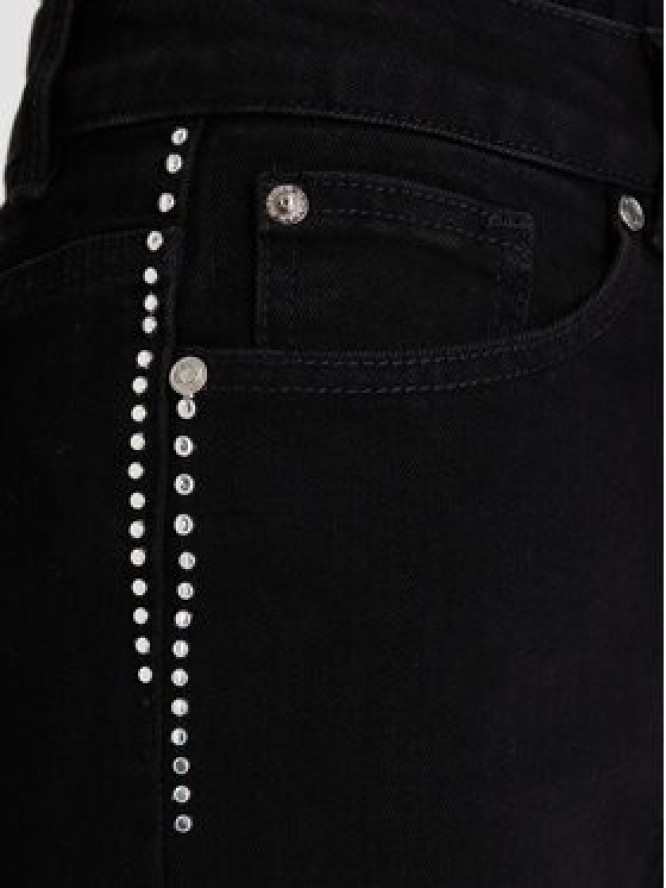 Morgan Jeansy 252-PAVI Czarny Slim Fit