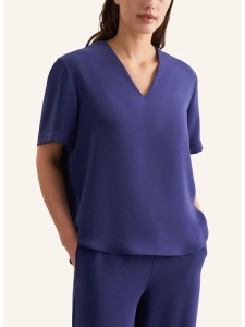 Seidensticker Bluzka w kolorze granatowym rozmiar: 44