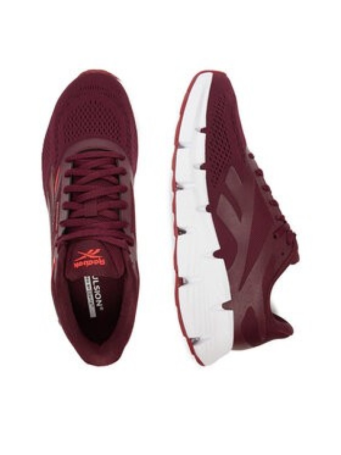 Reebok Buty do biegania EO-ZIG DYNAMICA 6 100225493 Bordowy