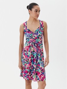 Morgan Sukienka letnia 251-RCOLO Kolorowy Regular Fit