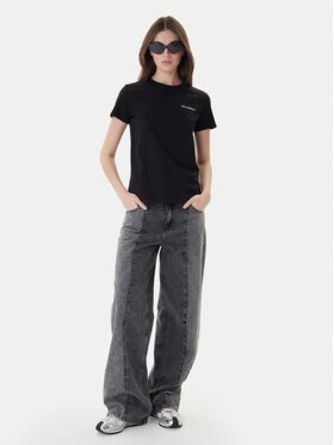 KARL LAGERFELD T-Shirt A1W17019 Czarny Regular Fit