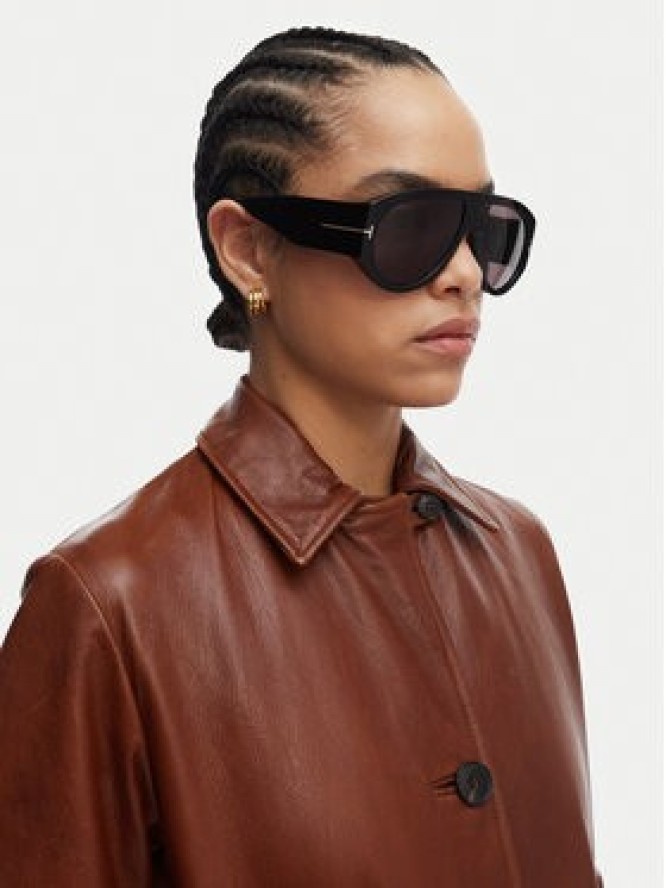 Tom Ford Okulary przeciwsłoneczne Bronson FT1044 Czarny