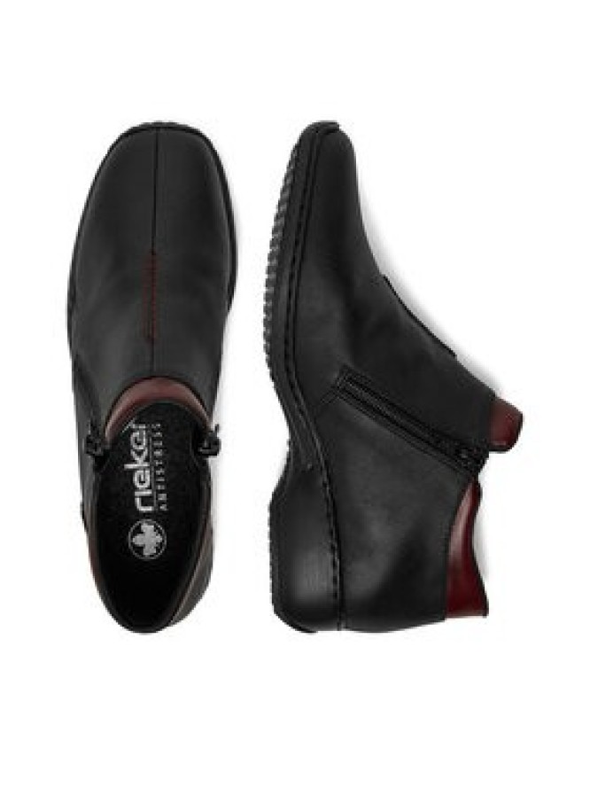 Rieker Botki L3882-00 Czarny