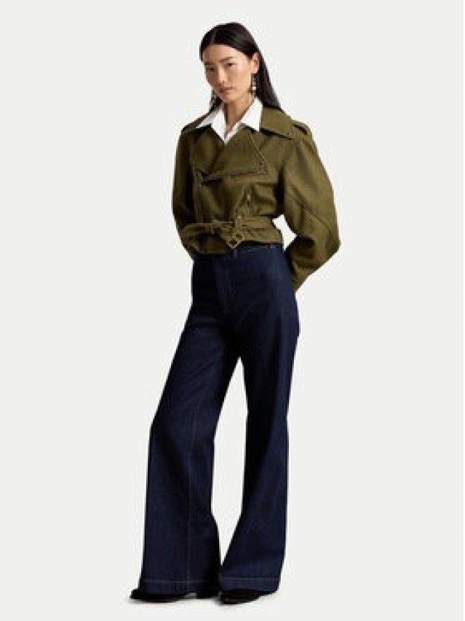 Polo Ralph Lauren Jeansy 211B17119001 Granatowy Wide Leg