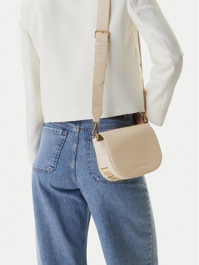 LOVE MOSCHINO Torebka JC4122PP1OLT0110 Écru