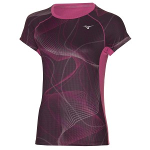 Koszulka do biegania damska Mizuno Aero Tee
