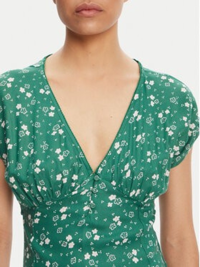 Billabong Sukienka letnia Bright Skies 24B131505 Zielony Regular Fit