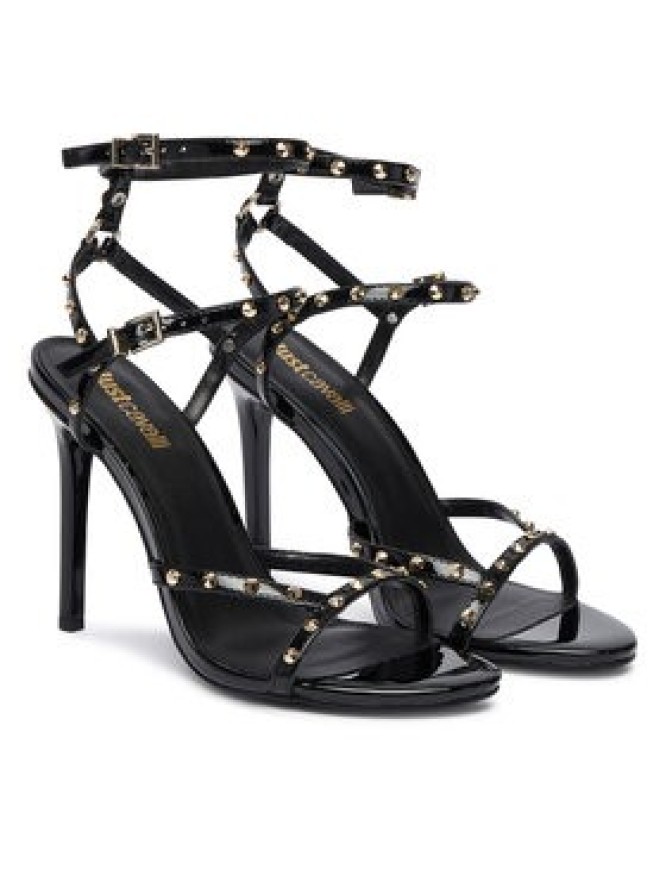 Just Cavalli Sandały 79RA3S20 ZSD52 Czarny