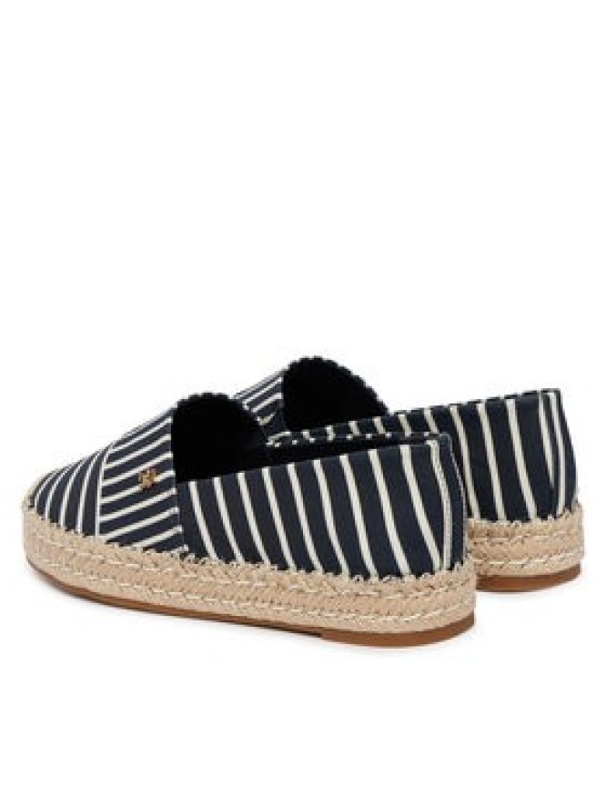 Tommy Hilfiger Espadryle Th Platform Espadrille Stripes FW0FW09143 Granatowy