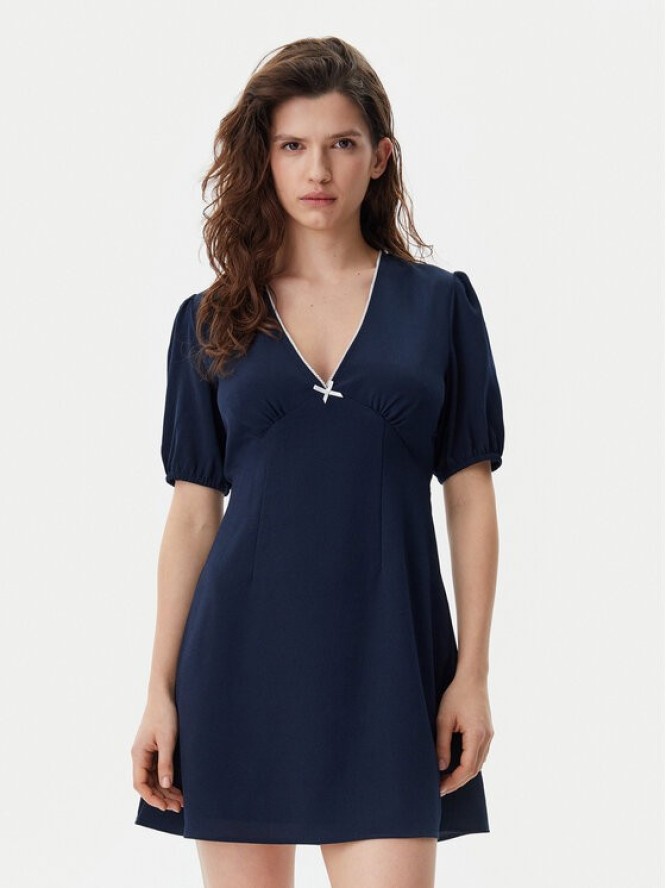 Tommy Jeans Sukienka letnia DW0DW20337 Granatowy Regular Fit