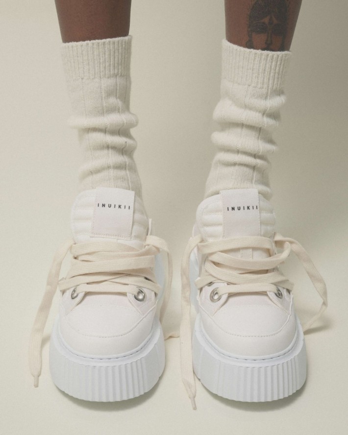 Sneakersy damskie INUIKII MATILDA CANVAS LOW