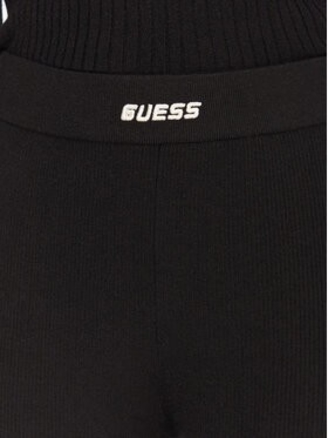 Guess Legginsy V5BB08 Z3JD2 Czarny Flare Fit