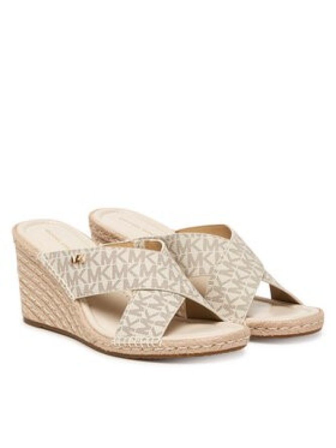 MICHAEL Michael Kors Espadryle Kenzie 40R6KZMS1B Kremowy
