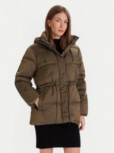 French Connection Kurtka zimowa Kendra 70ZAB Khaki Regular Fit