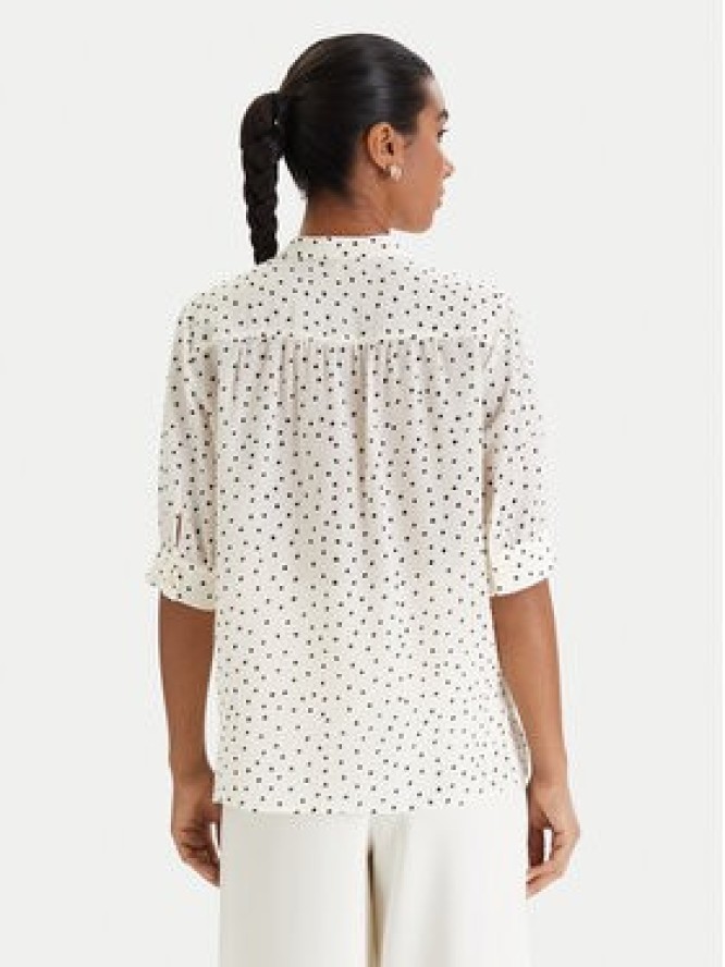 Luisa Spagnoli Bluzka Barcolana 543049 Écru Regular Fit