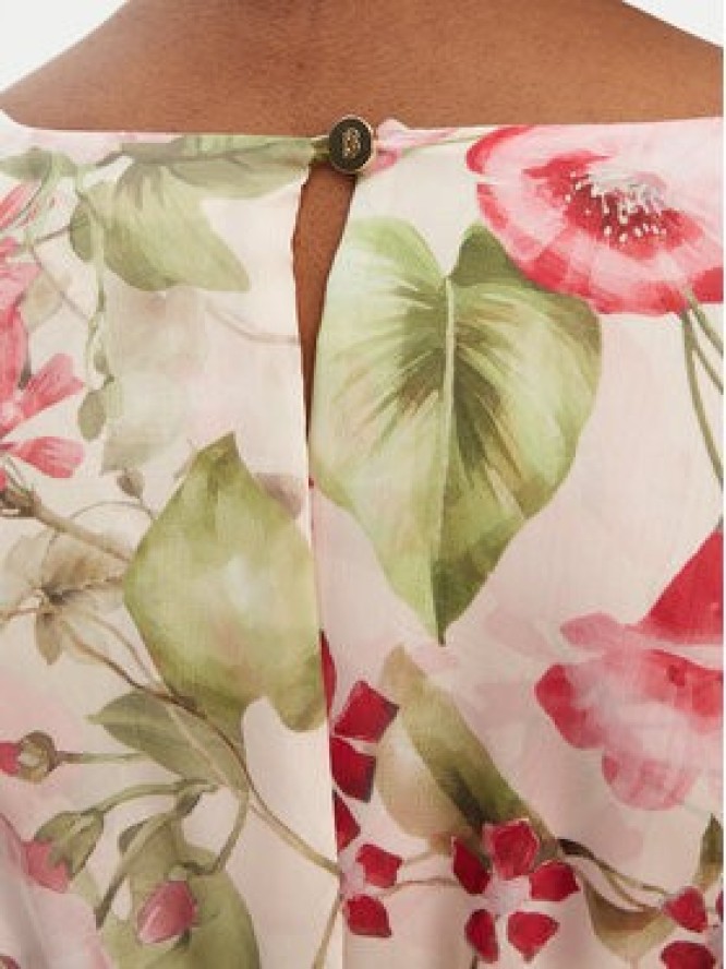 Babylon Sukienka koktajlowa S00874 Kolorowy Regular Fit