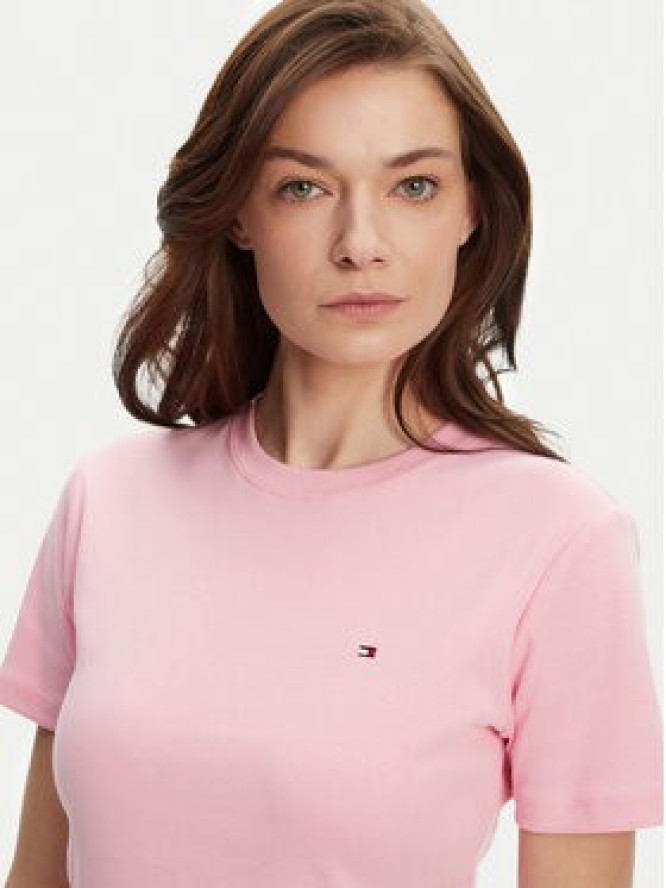 Tommy Hilfiger T-Shirt New Cody WW0WW40587 Różowy Slim Fit