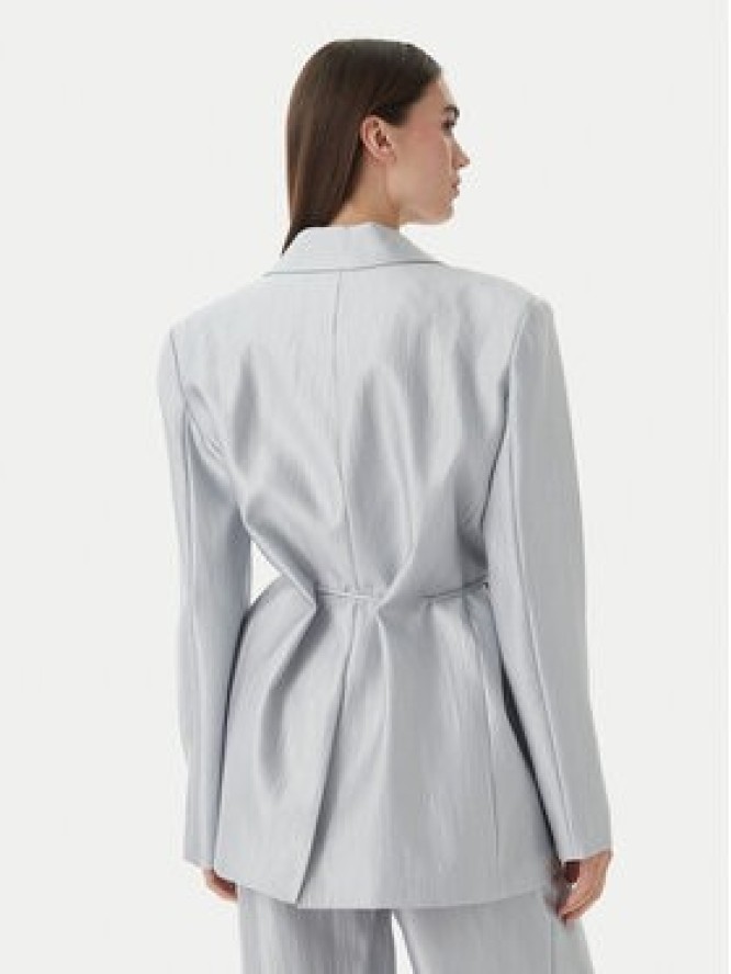 Eleh Marynarka SS260402 Błękitny Relaxed Fit