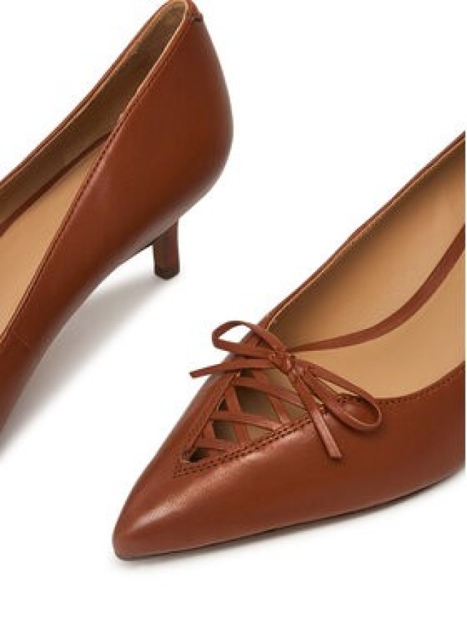 LAUREN RALPH LAUREN Szpilki 802P06371002 Brązowy