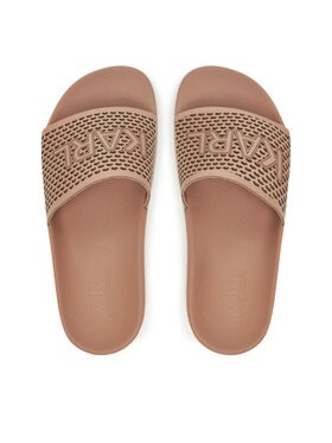 KARL LAGERFELD Klapki Kondo 2.0 KL80915 Beżowy