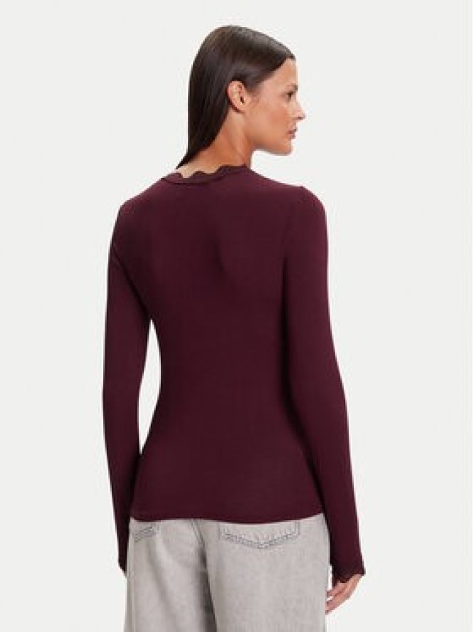 Vero Moda Bluzka 10295141 Fioletowy Slim Fit