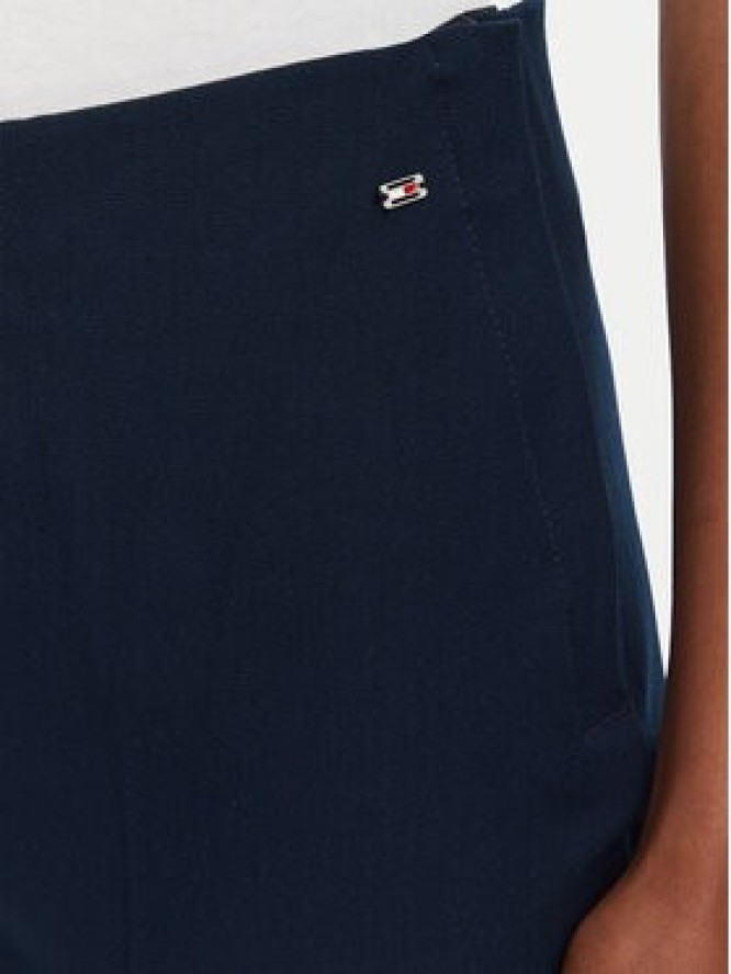 Tommy Hilfiger Spodnie materiałowe WW0WW51745 Granatowy Slim Fit