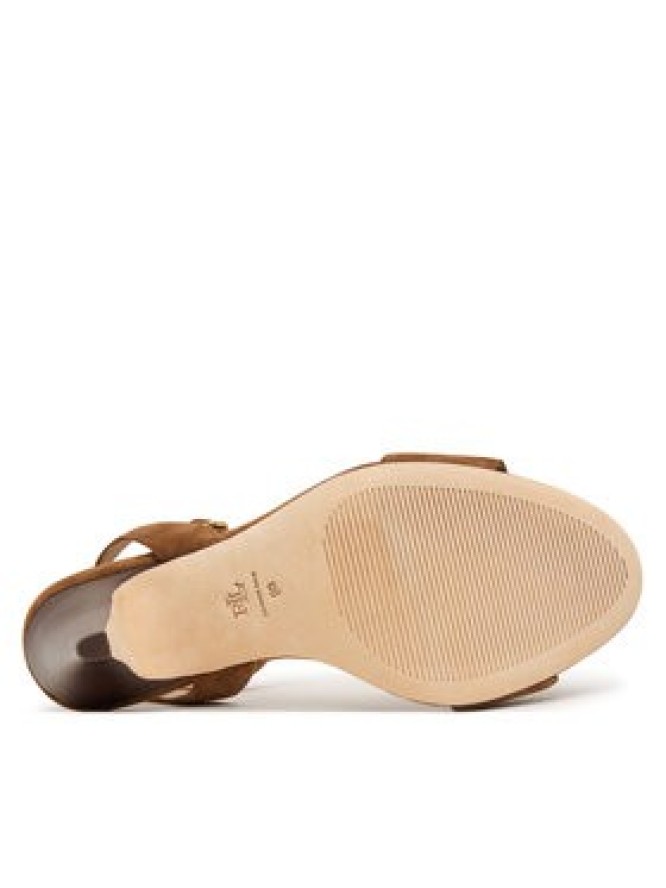 LAUREN RALPH LAUREN Sandały Gracy Sn Hes 802P15730003 Brązowy