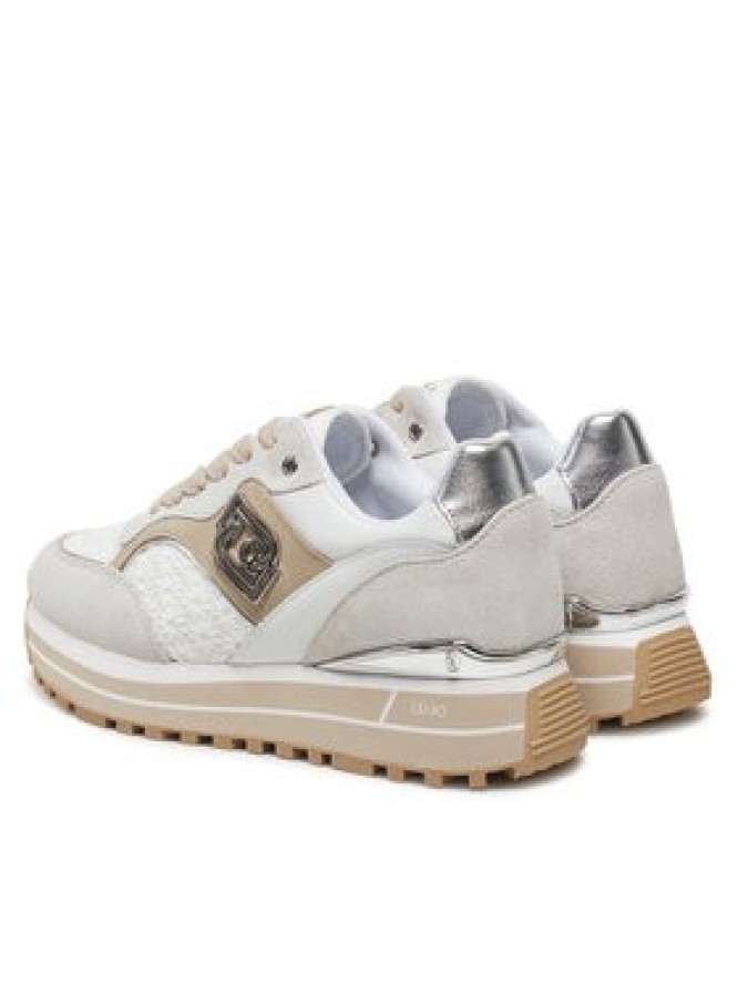 Liu Jo Sneakersy Maxi Wonder 73 BA5015 PX542 Écru