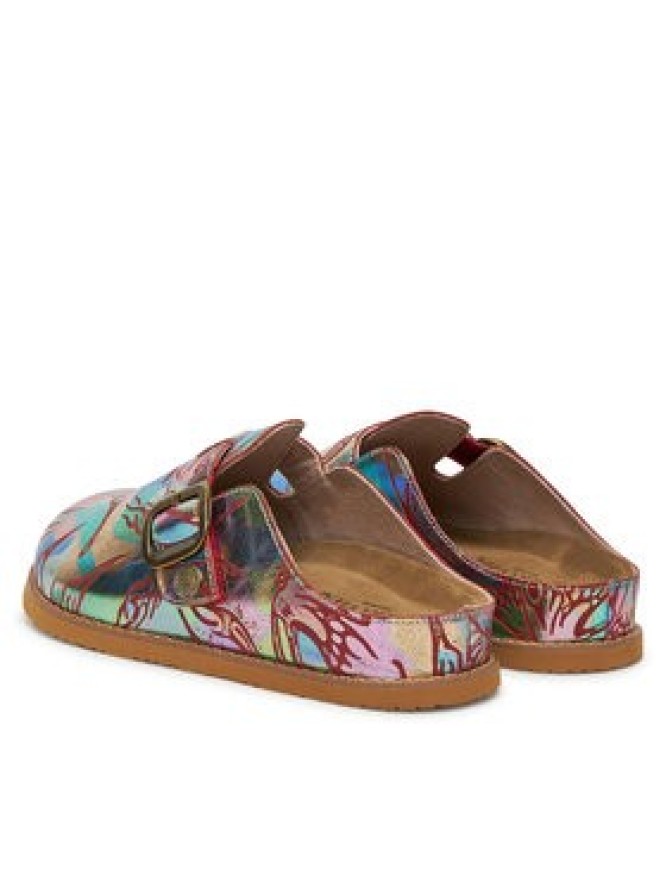 Laura Vita Klapki Brownieo 12 Srebrny