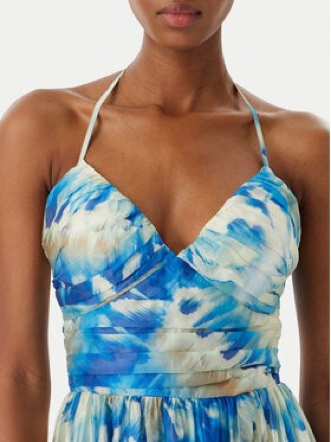 Marciano Guess Sukienka koktajlowa G6GK53 W1985 Niebieski Regular Fit