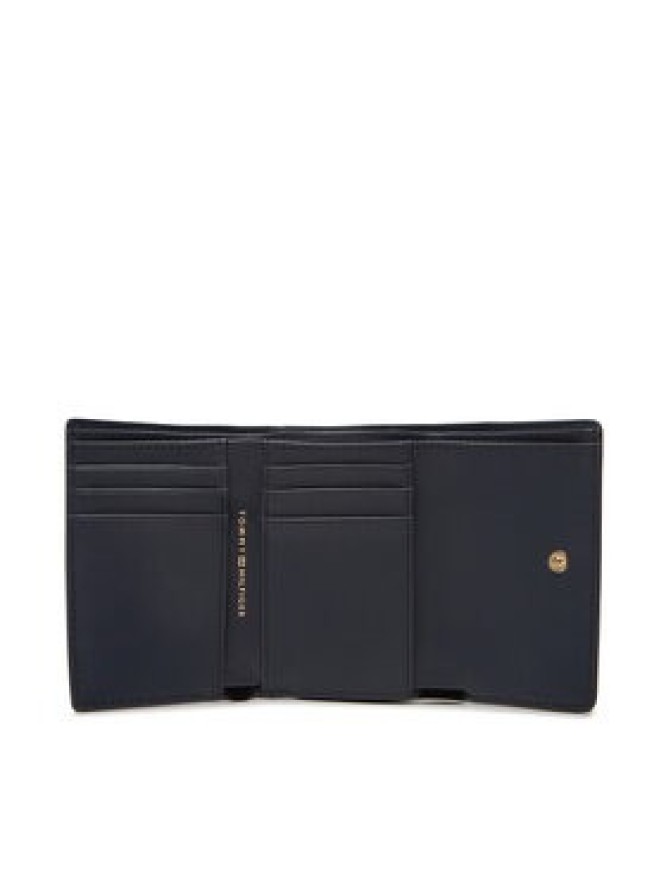 Tommy Hilfiger Portfel Th Logotape Trifold AW0AW17477 Granatowy