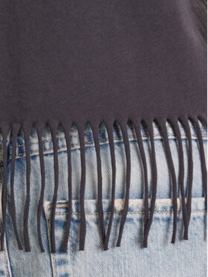 Noisy May Top Max 27034418 Szary Loose Fit