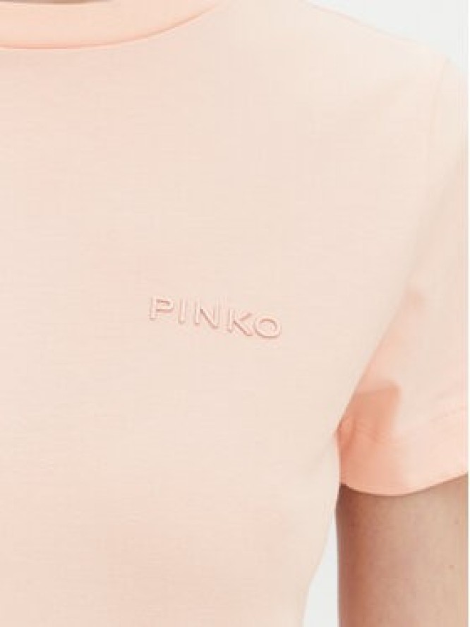 PINKO T-Shirt Start 101752 Różowy Regular Fit