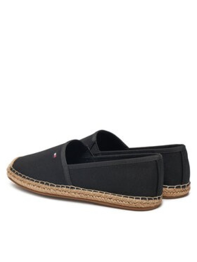 Tommy Hilfiger Espadryle Flag Canvas Espadrille FW0FW08541 Czarny