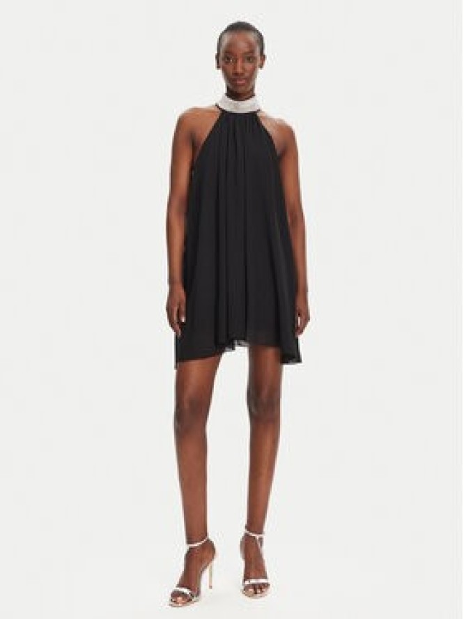 Eleh Sukienka koktajlowa ESS250027 Czarny Regular Fit