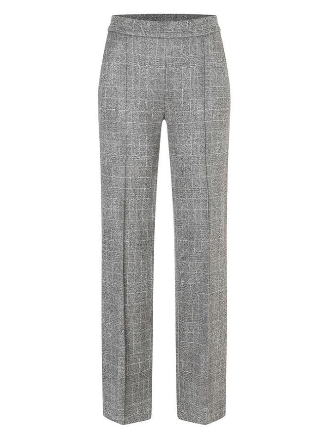 MAC Spodnie "Chiara" w kolorze szarym rozmiar: 38/L32