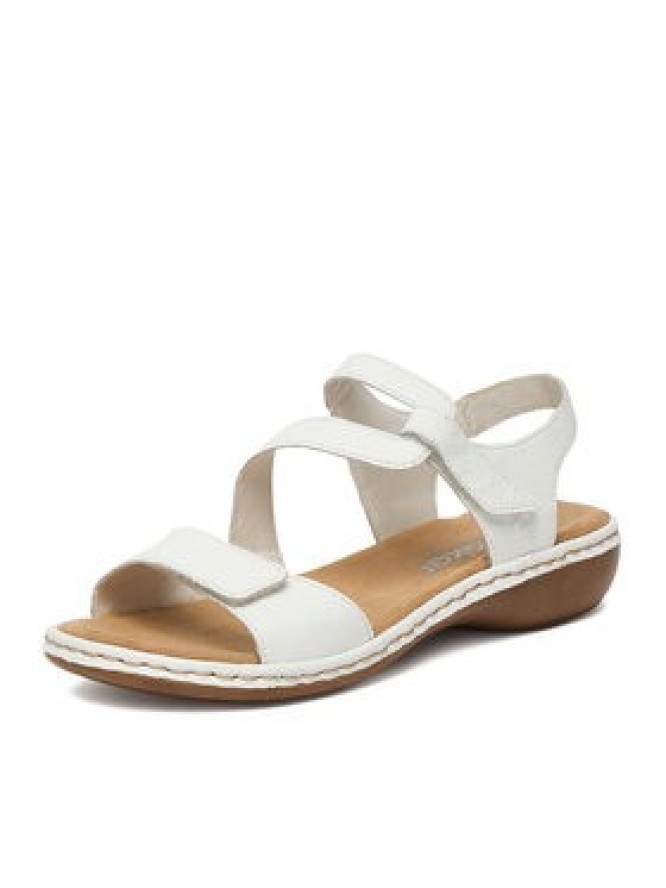 Rieker Sandały CEO-659C7-80 Biały