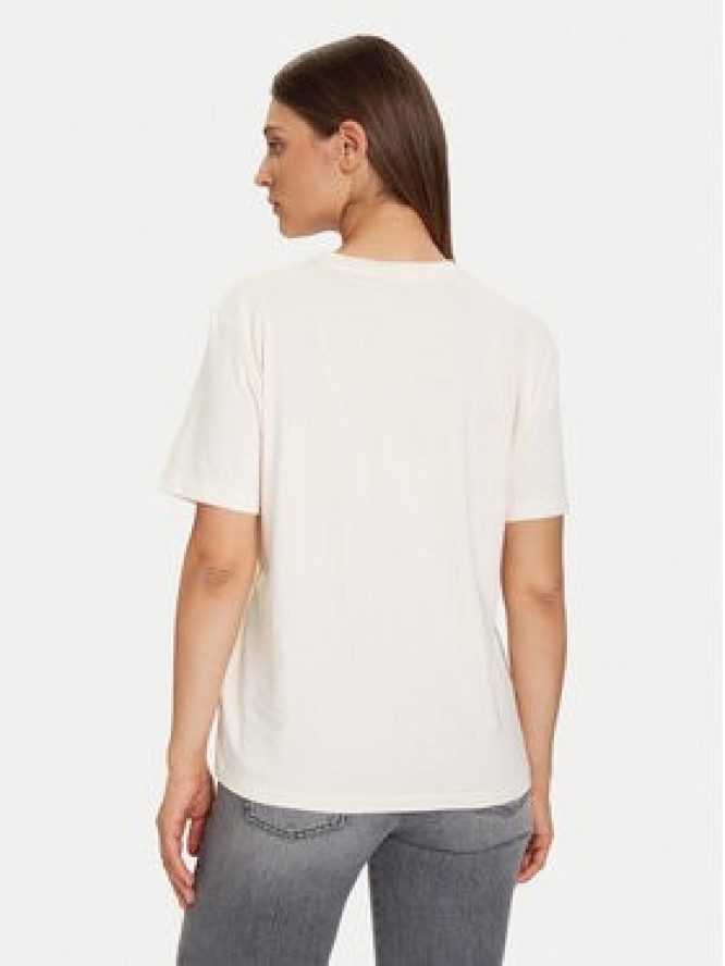 Guess T-Shirt V5BI09 I3Z14 Écru Relaxed Fit