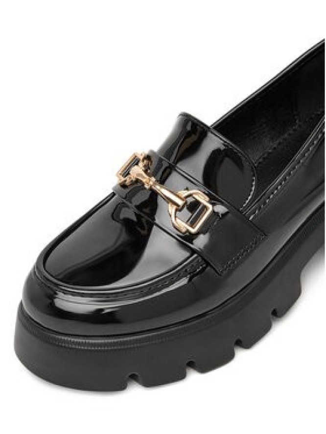 DeeZee Loafersy HXG2052-296 Czarny